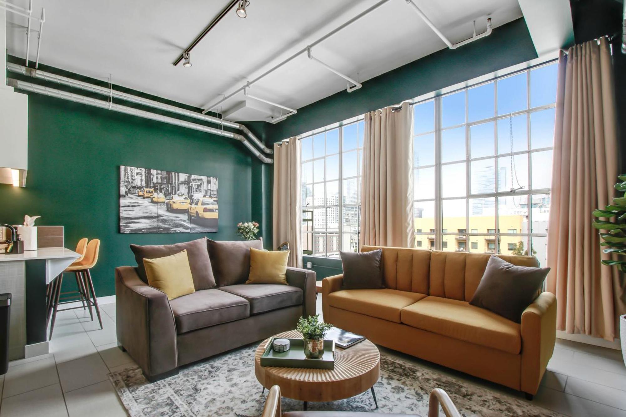 Апартаменти Nyc Styled Loft In Dtla, Sleeps 4 With Free Parking! Лос-Анджелес Екстер'єр фото